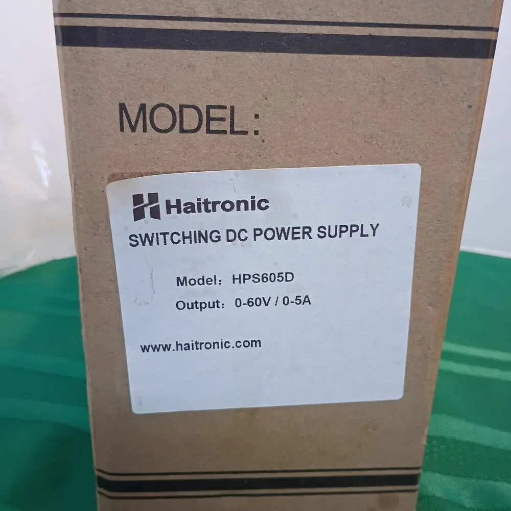 Haitronic Switching DC Power Supply HPS605D 0-60V